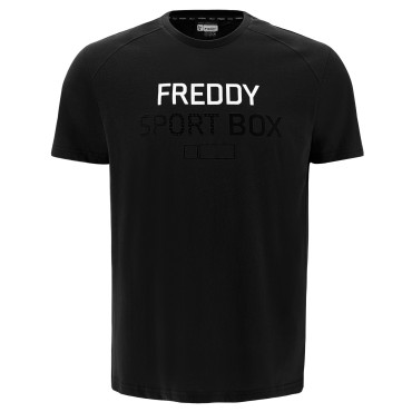 T-shirt con No Logo e stampa composita FREDDY SPORT BOX