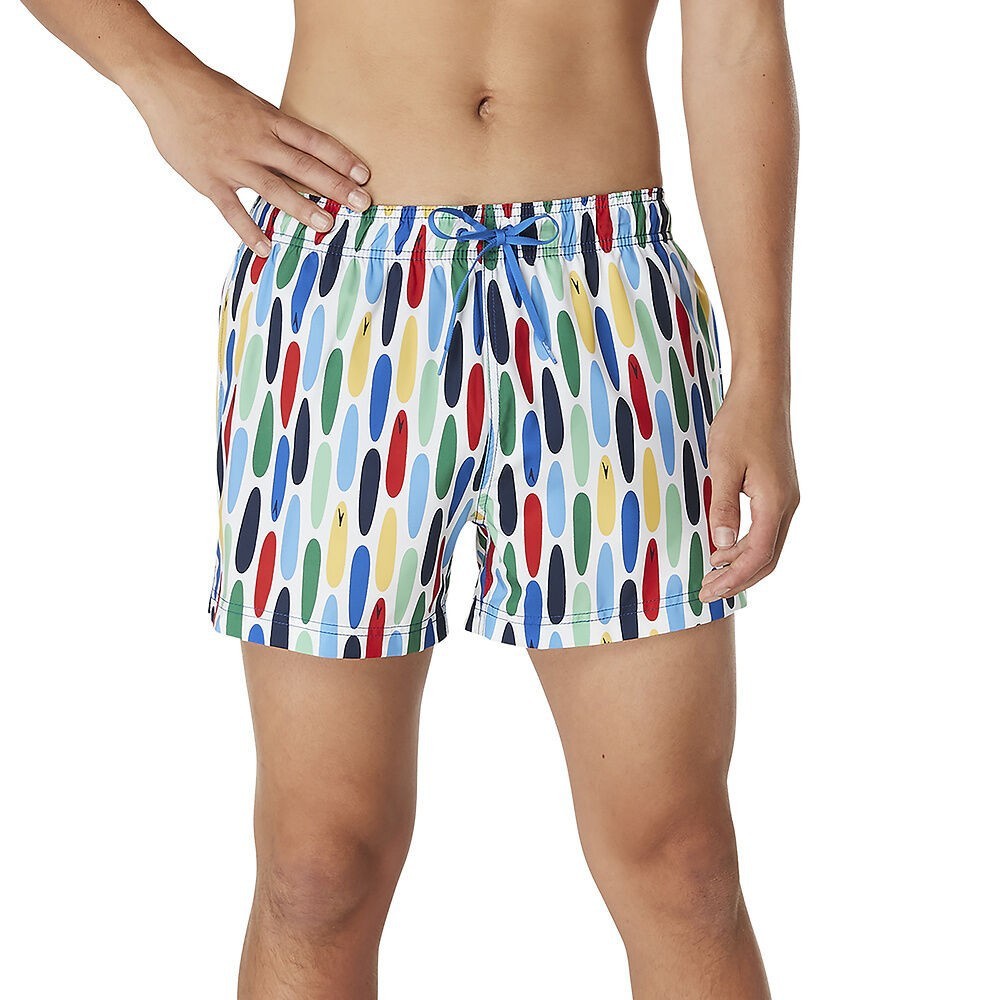 Costume Short Mare Piscina Printed Volley  14''