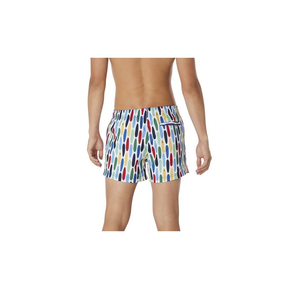 Costume Short Mare Piscina Printed Volley  14''