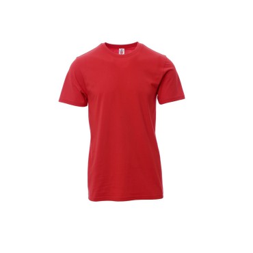T-Shirt Cotone 100% Print Col. Rosso