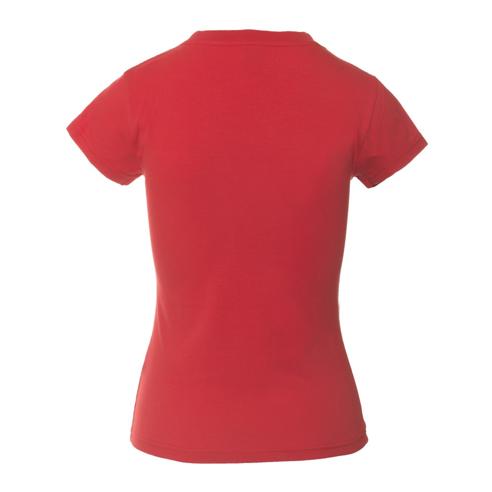 CONTEMPORARY T-SHIRT LOW-NECK WOMAN