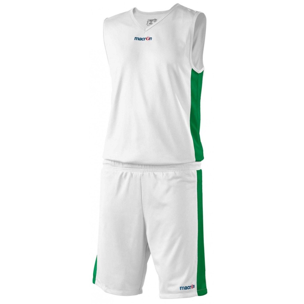 Completo Basket Arkansan Bianco Verde