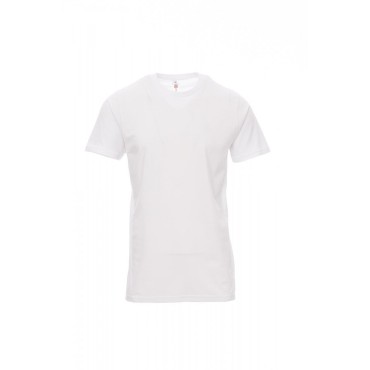 T-Shirt Cotone 100% Print Colore Bianco